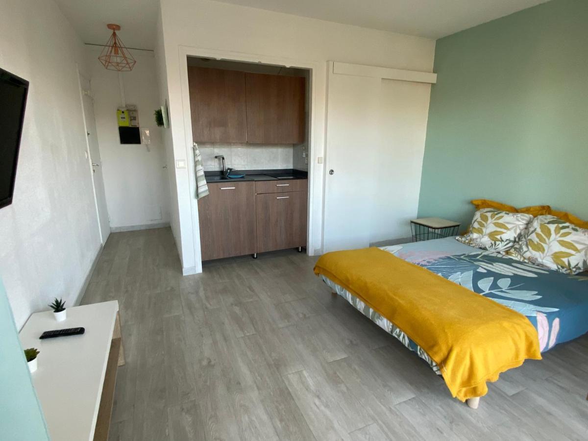 Coquet Logement Front De Mer Кань-сюр-Мер Экстерьер фото