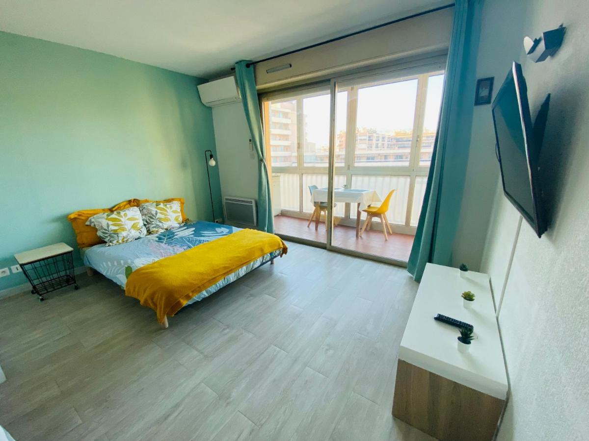 Coquet Logement Front De Mer Кань-сюр-Мер Экстерьер фото